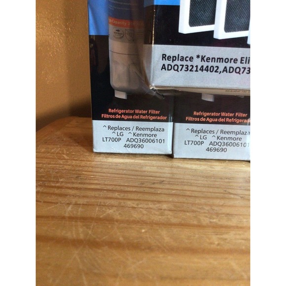 3 LG Kenmore PP-RWF1200A Refrigerator Replacement Water Filters 3 Carbon AF004 - Picture 3 of 10